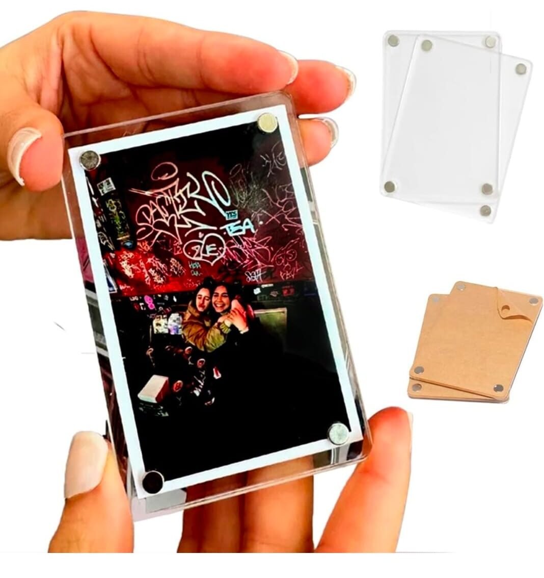 Acrylic photo magnet